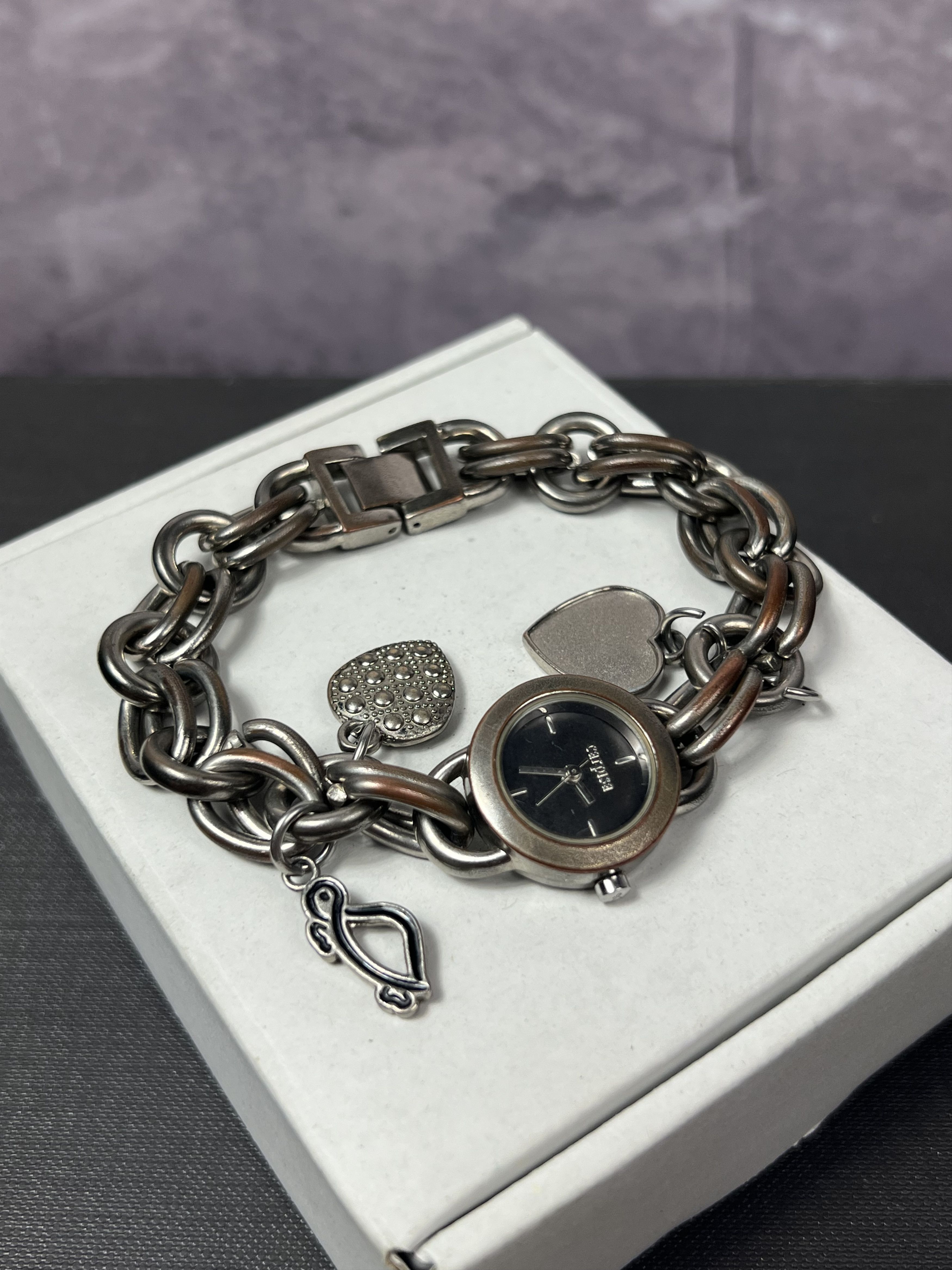 Vintage Glamour Carpisa Stainless Japanese Style Bracelet Watch Size ONE SIZE - 3 Thumbnail