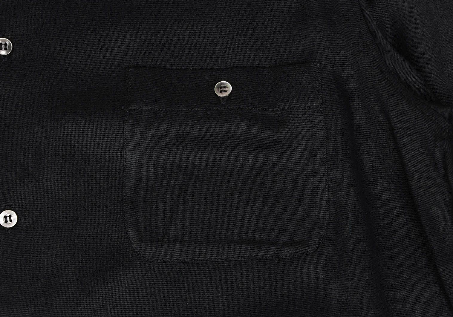 Jean Paul Gaultier Rayon Long Sleeve Shirt in Black Size US M / EU 48-50 / 2 - 5 Thumbnail