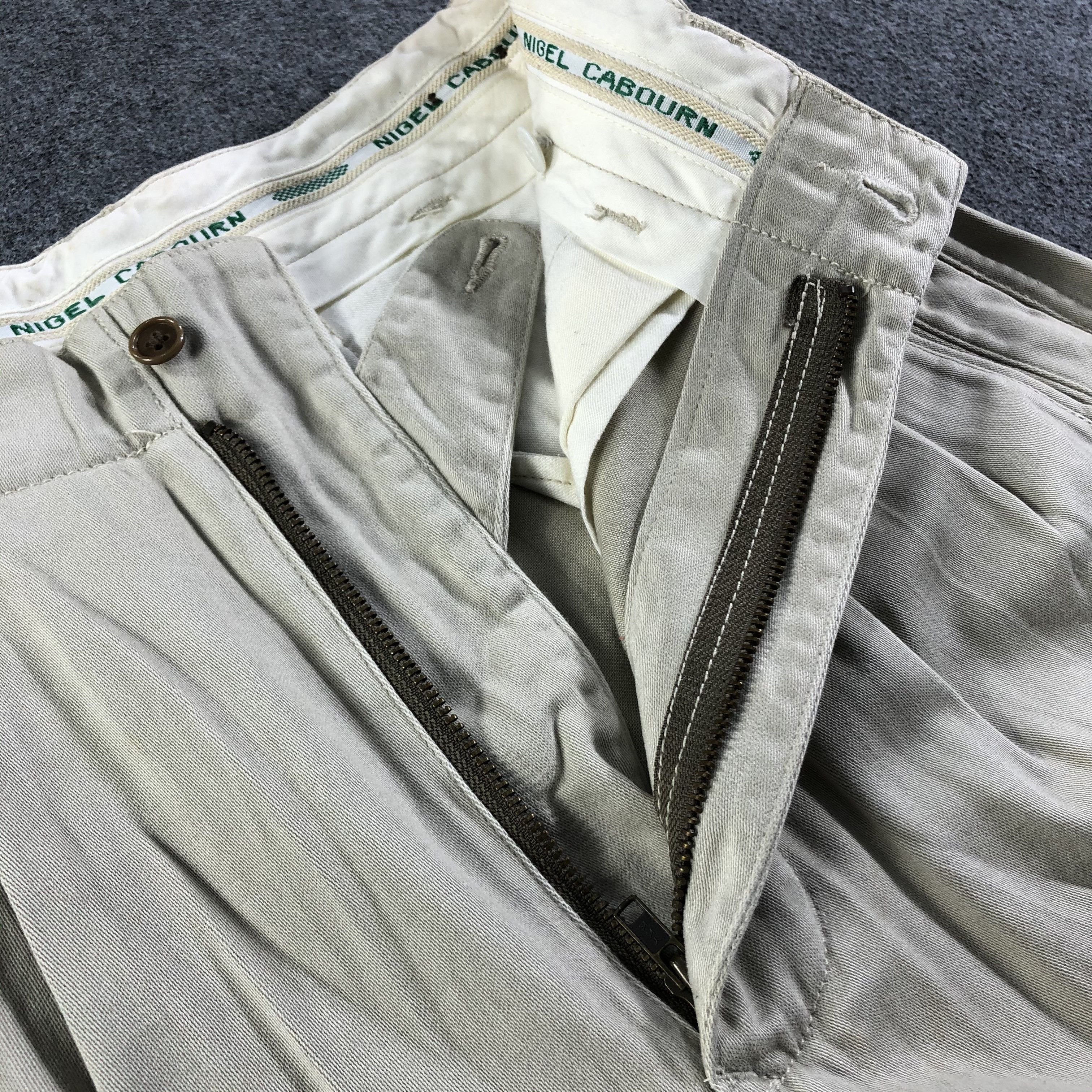 Japanese Brand × Nigel Cabourn × Vintage Nigel Cabourn Baggy Pants -J2703 Size US 28 / EU 44 - 6 Thumbnail