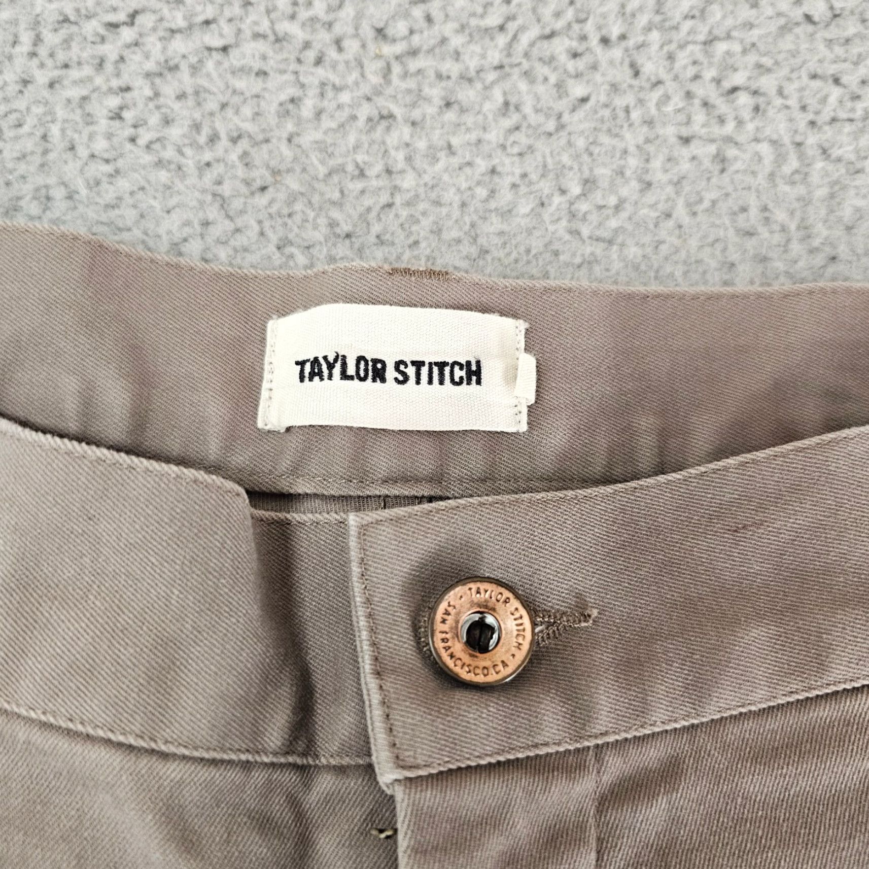 Taylor Stitch Taylor Stitch Pants Mens 35 Beige Khaki Organic Cotton Stretch Twill 35x28 Casual Workwear Chino Regular Beige Mens Size US 35 - 3 Thumbnail