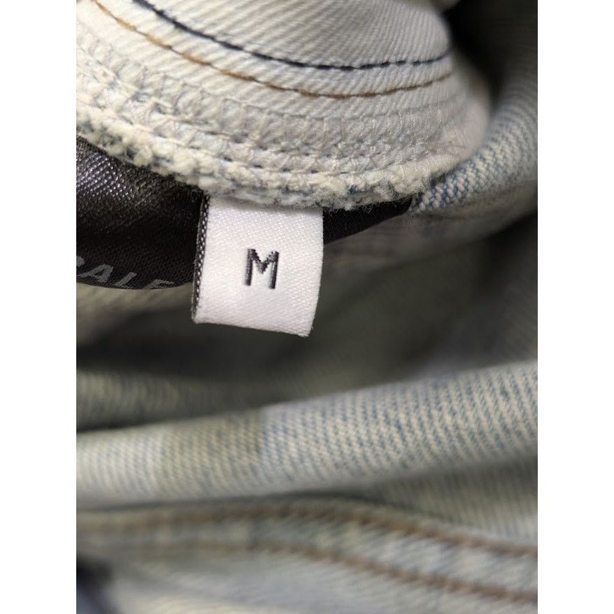 Balenciaga o1rshd1 Organic Japanese Twill Baggy Pants in Dirty Blue Size US 32 / EU 48 - 10 Thumbnail