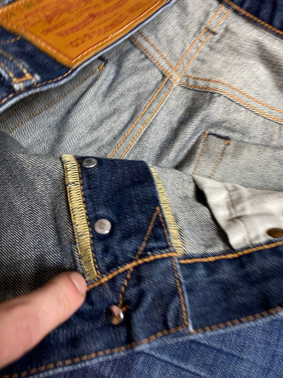 Levi's jeans pants Levi's 501 blue Y2K vintage w38 streetwear Size US 38 / EU 54 - 16 Thumbnail
