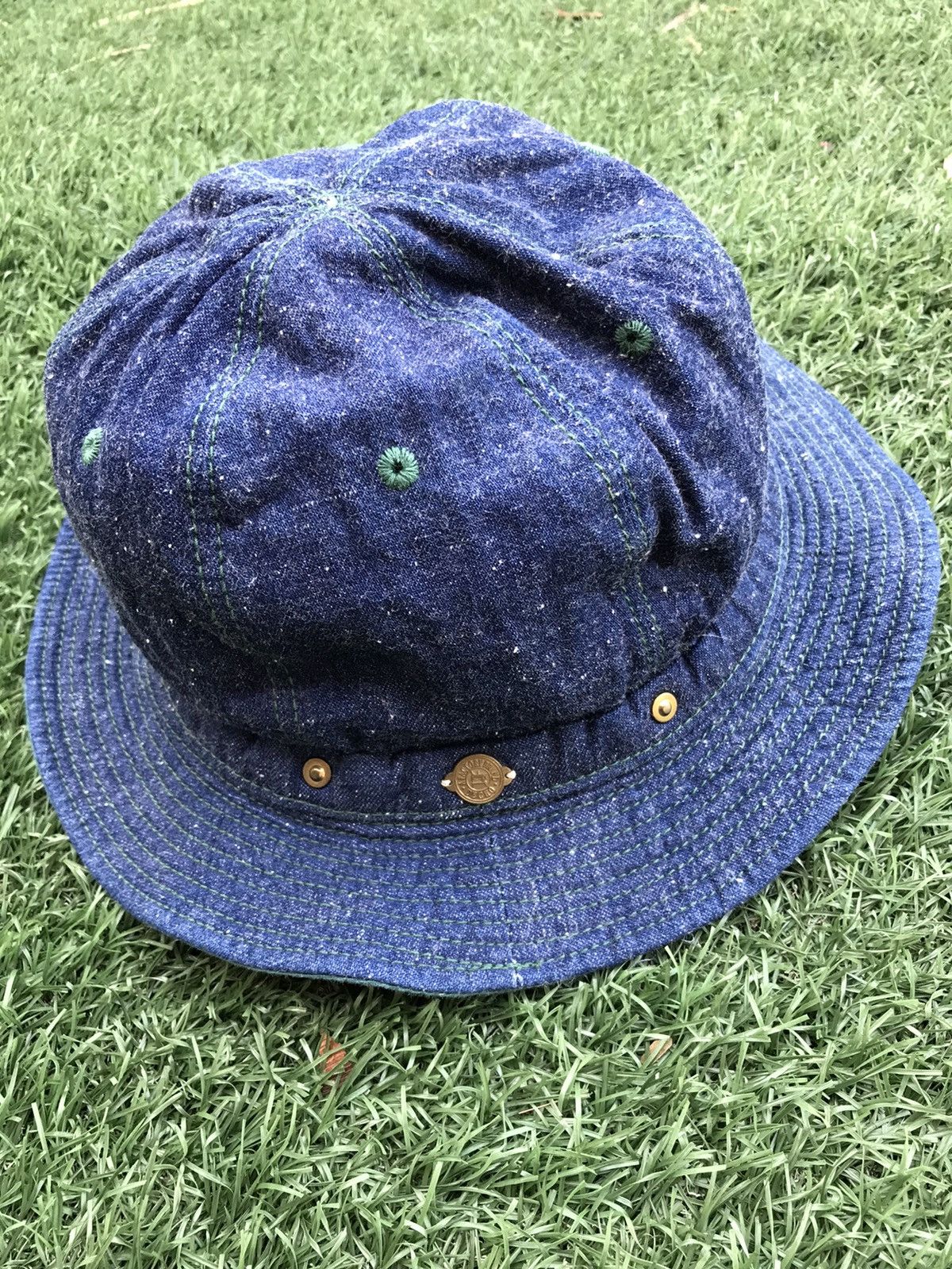 Beams Plus × Indigo × Japanese Brand Beams X Decho Bucket hat Size ONE SIZE - 7 Thumbnail