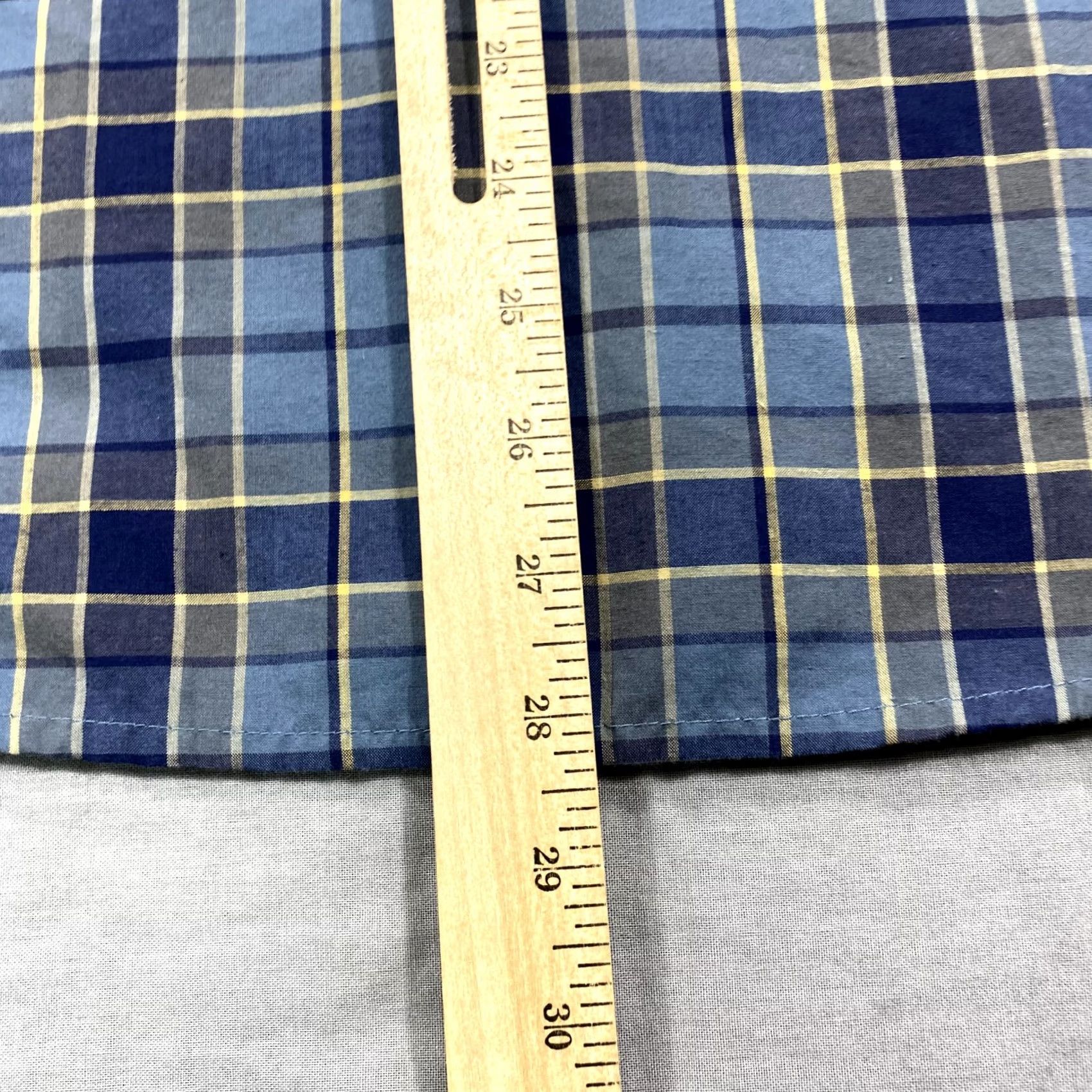 Vintage 5.11 Tactical Shirt Mens Small Blue Snap Button Up Conceal Utility Short Sleeve Plaid Regular Casual, Outdoor, Travel Mens Size US S / EU 44-46 / 1 - 6 Thumbnail