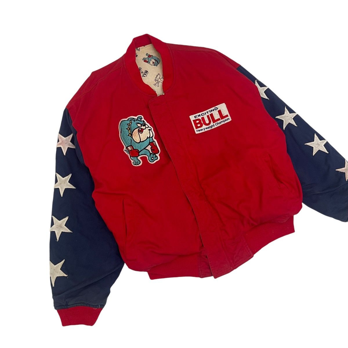 Japanese Brand Vintage Exciting BULL vs Fighting Chicken Reversible Jacket Size US M / EU 48-50 / 2 - 6 Thumbnail