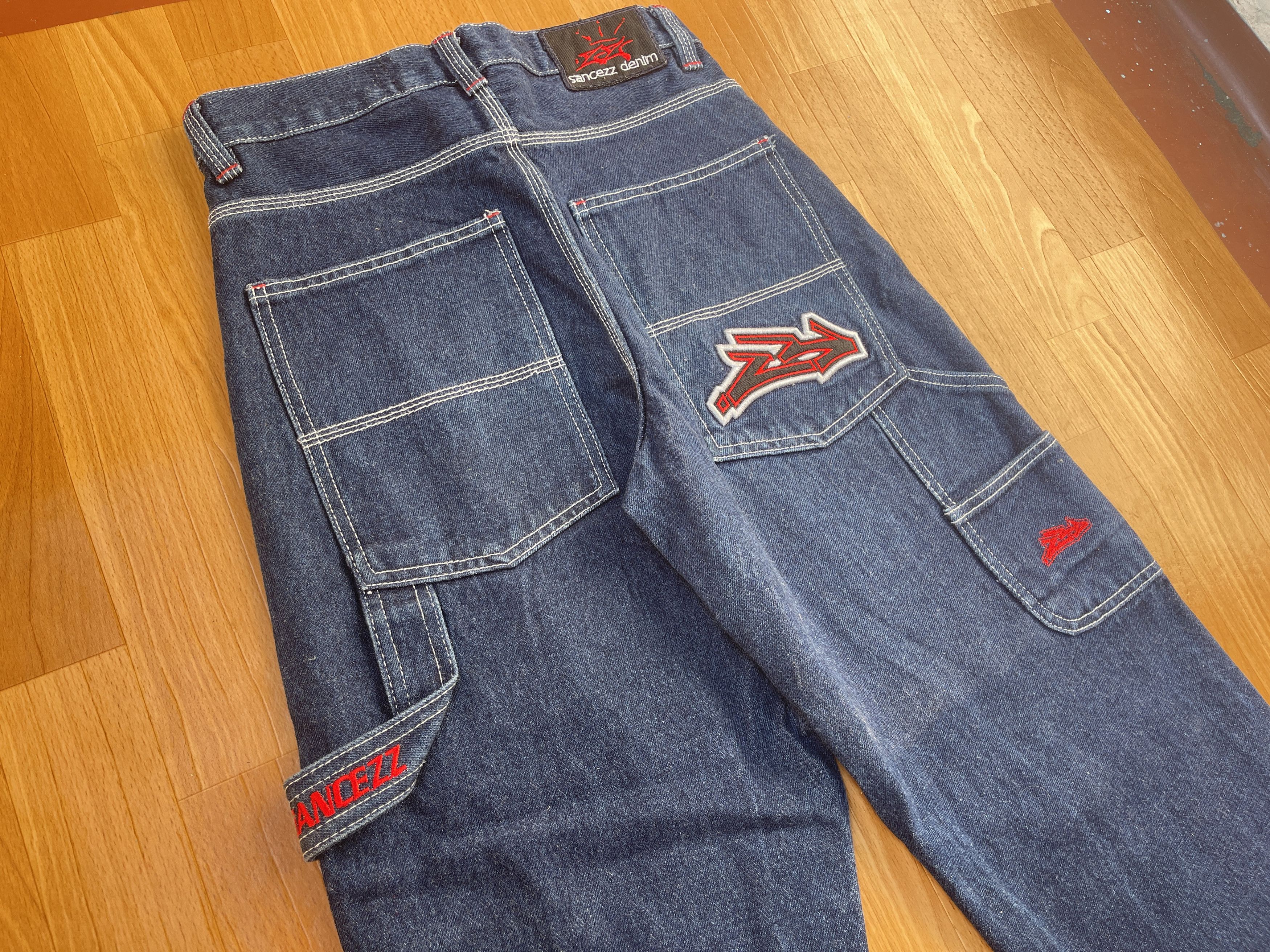 Other Sancezz jeans, vintage baggy jeans 90s hip hop skater Y2K 26 Size US 26 / EU 42 - 4 Thumbnail