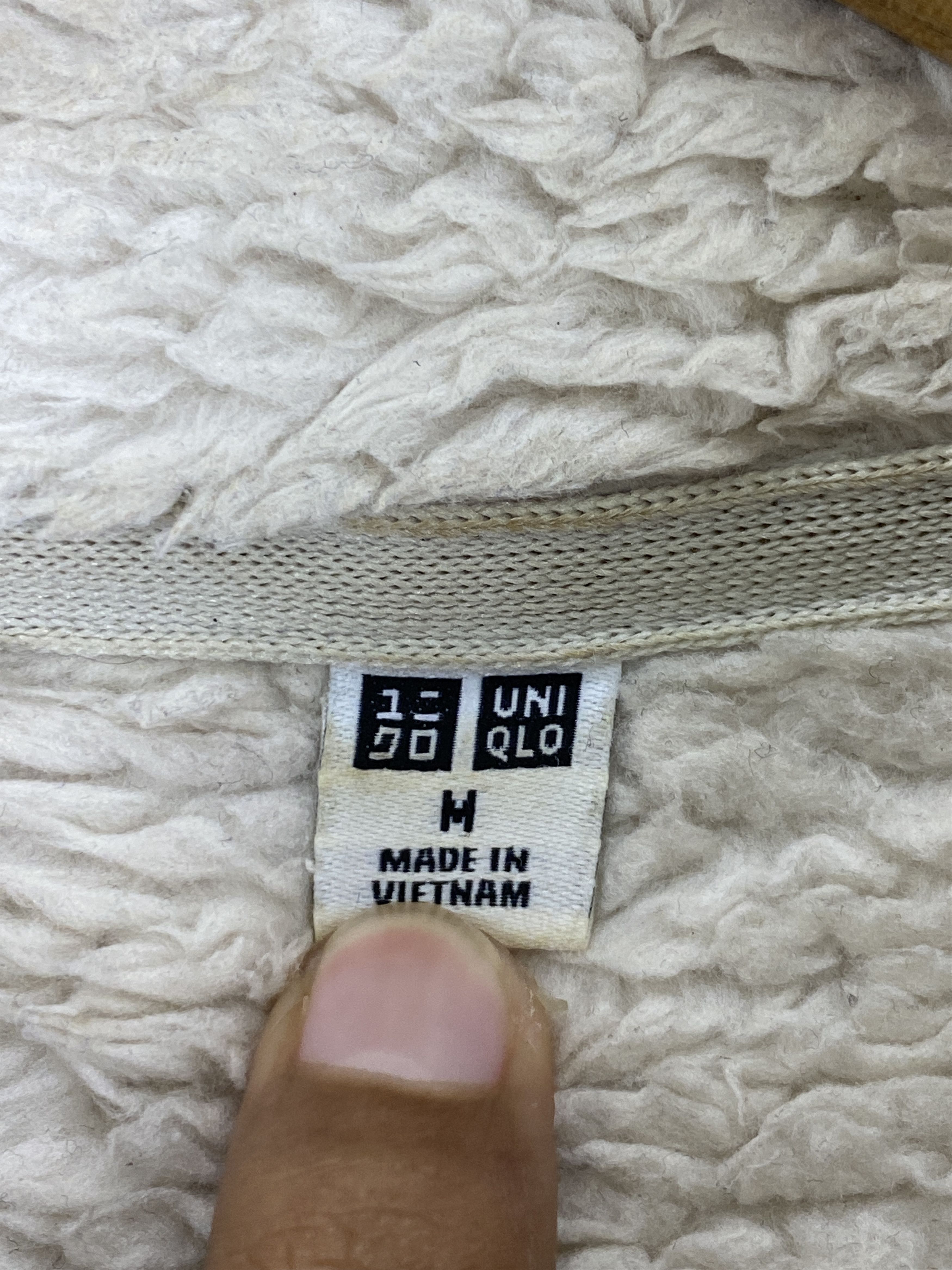 Uniqlo Vintage Uniqlo Archive Deep Pile Jacket JA0152 Size US M / EU 48-50 / 2 - 5 Thumbnail