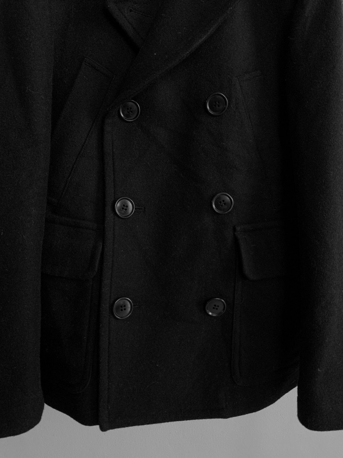 CABANE de ZUCCa Issey Miyake Cabane de Zucca Double Breasted Wool Coat Size US S / EU 44-46 / 1 - 5 Thumbnail