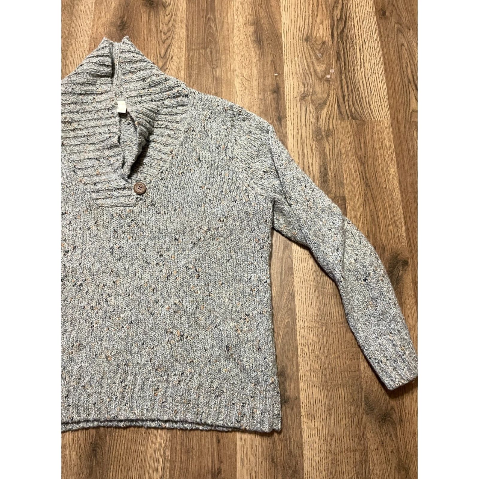 Charter Club Charter Club Sweater Women's XL Pullover Turtleneck Blue Gold Long Sleeve Casual Knit Pullover Womens Size XL / US 12-14 / IT 48-50 - 4 Thumbnail