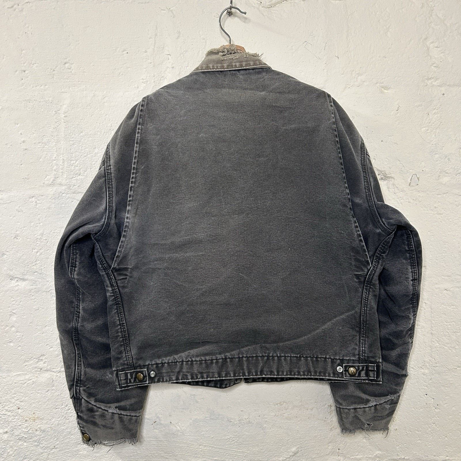 Carhartt Vintage Carhartt Blanket-Lined Detroit Jacket “Petrol” J97 Size US XL / EU 56 / 4 - 2 Thumbnail