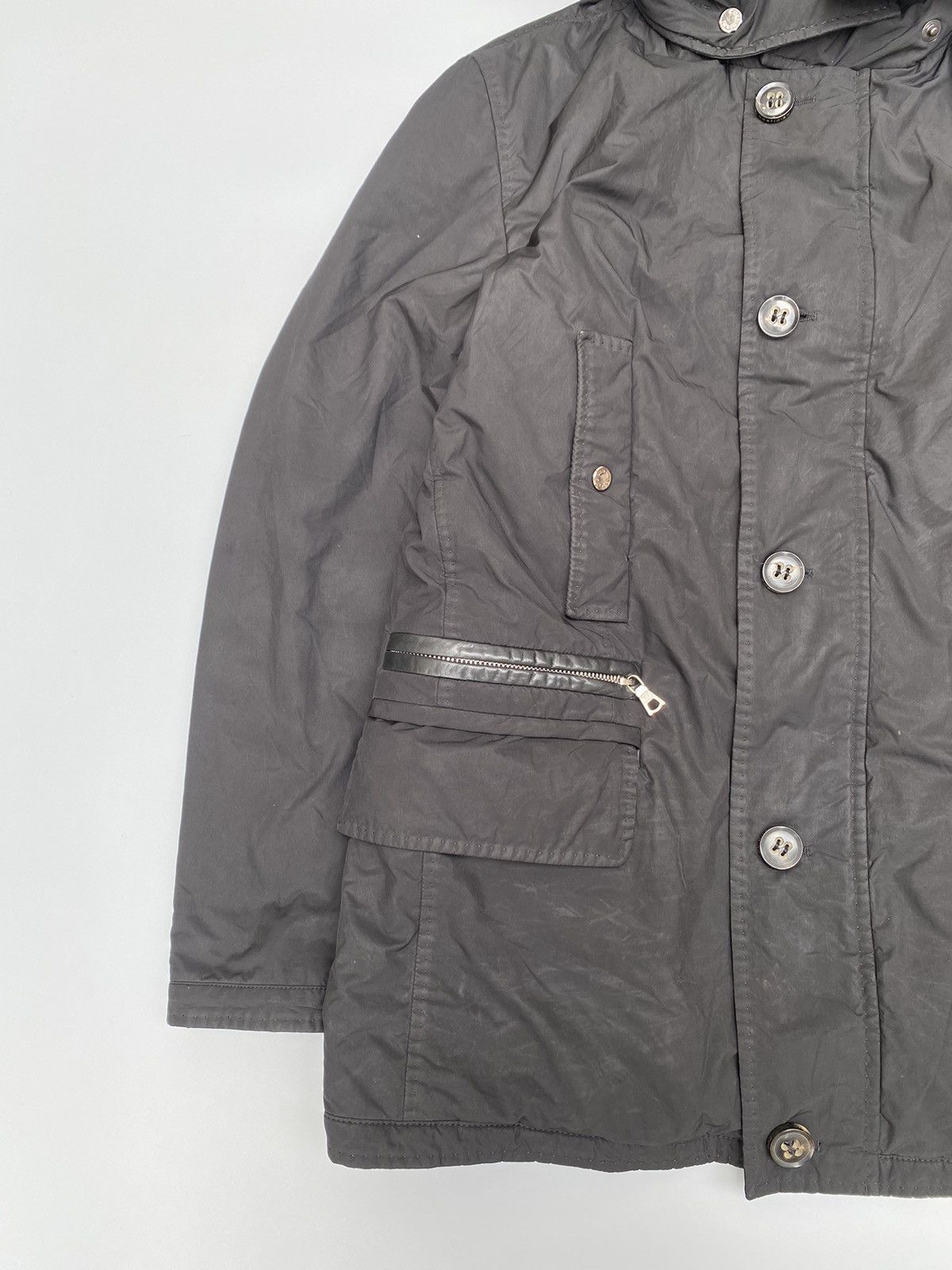 Cortigiani Cortigiani- Canadian Marmot Fur Leather-Trimmed Parka Size US L / EU 52-54 / 3 - 4 Thumbnail