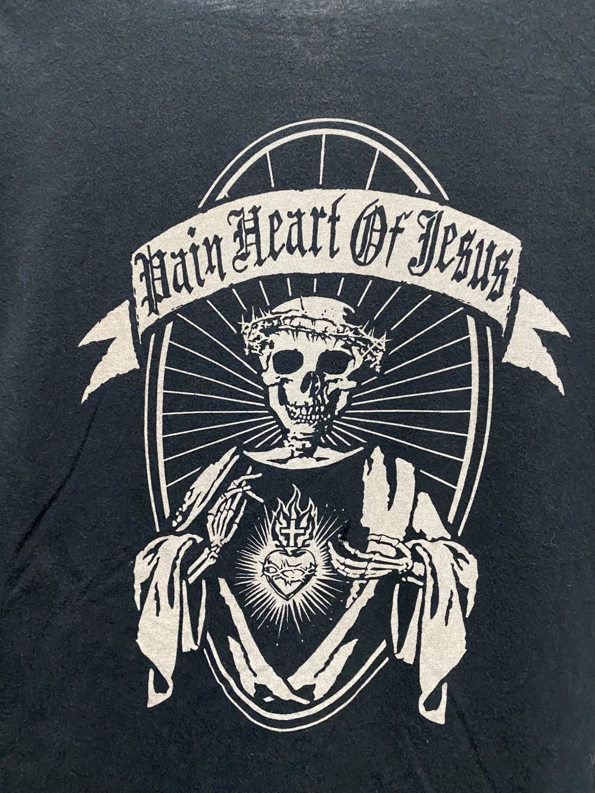 Le Grande Bleu (L.G.B.) 2000s Armee Francaise Cross Poem Punk LGB Style Longsleeve Size US M / EU 48-50 / 2 - 3 Thumbnail