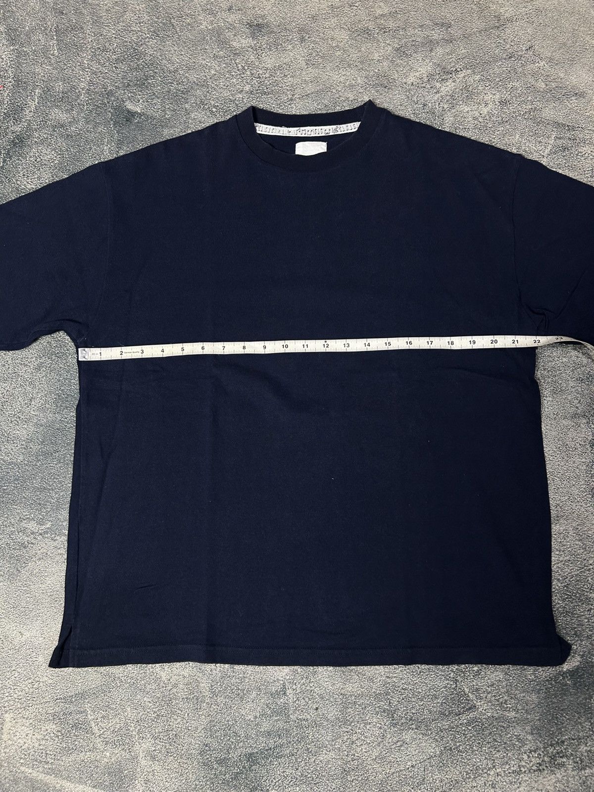 Number (N)ine NUMBER (N)INE Blank Shirt (Navy) Size US XL / EU 56 / 4 - 7 Thumbnail