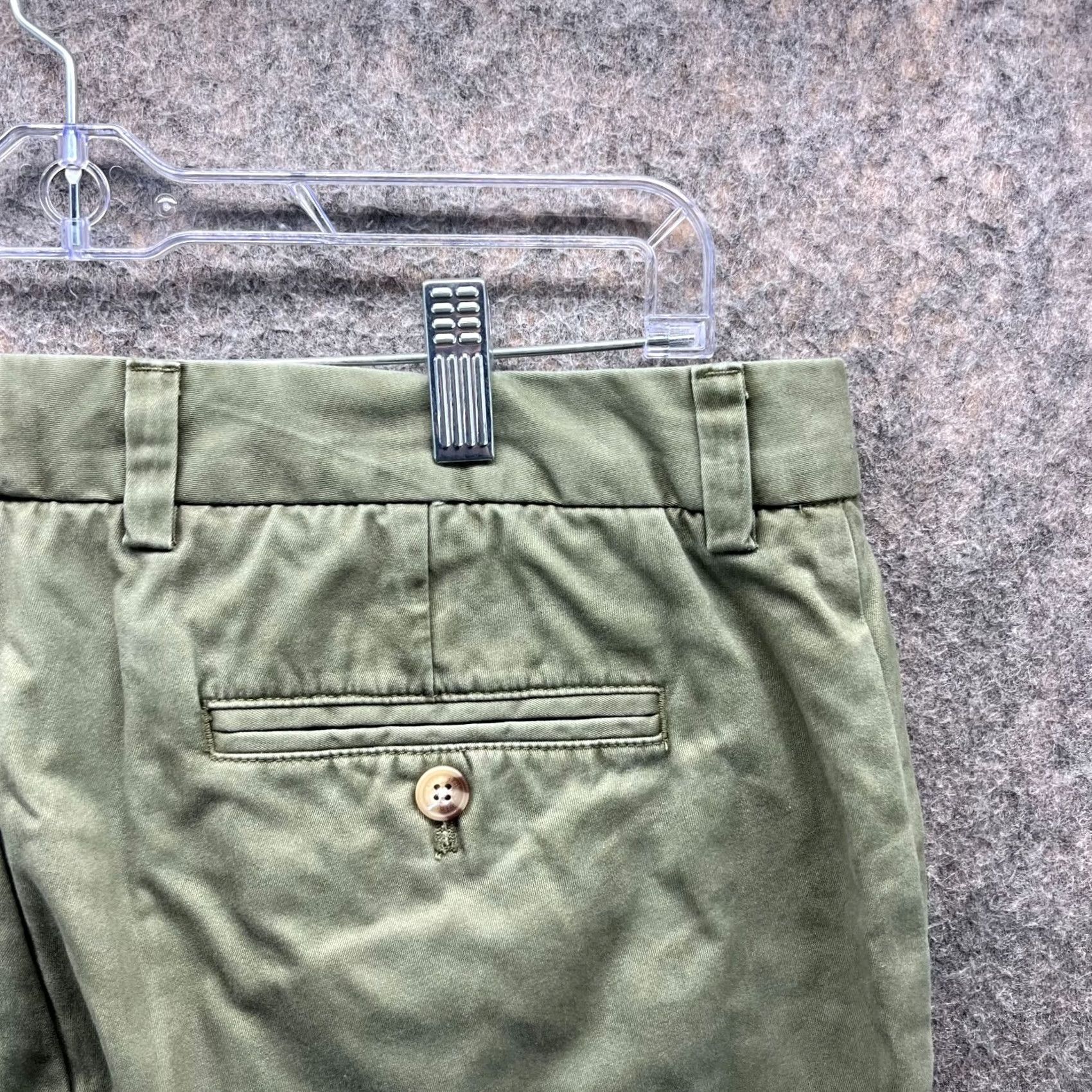 Vineyard Vines Vineyard Vines Pants Mens 34x32 Green Chino Flat Front Slim Fit Breaker Trouser Pants Size US 34 / EU 50 - 5 Thumbnail