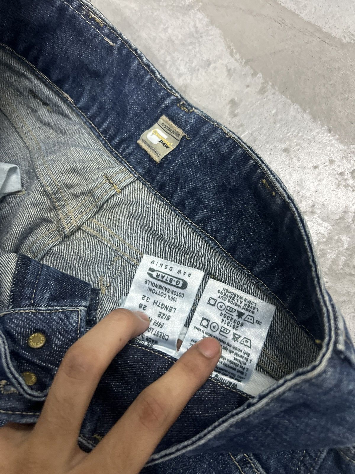G-Star G-Star Raw denim jeans Size US 28 / EU 44 - 3 Thumbnail