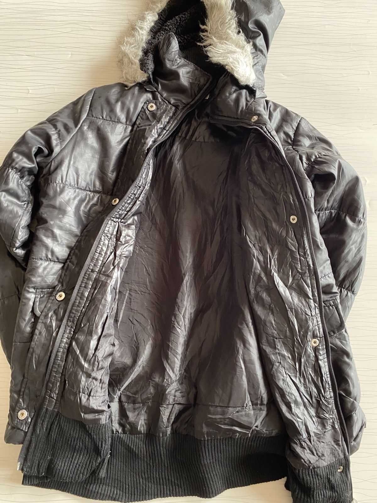 20471120 Sirmione Puffer Fur Hoodie ifsixwasnine lgb style Size US XL / EU 56 / 4 - 18 Thumbnail
