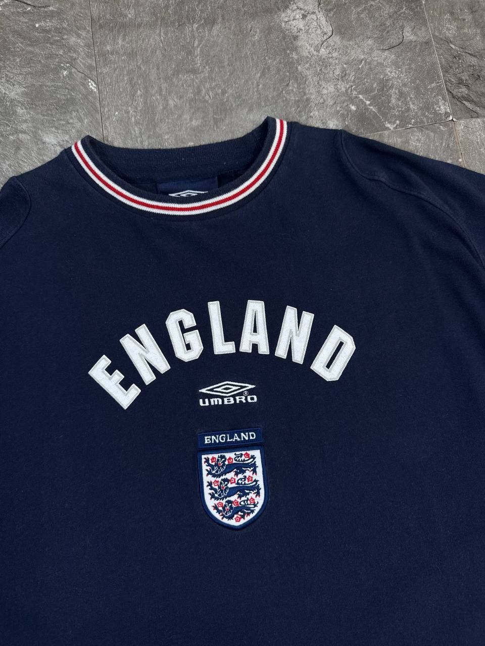Umbro Umbro England Shirt Vintage 90s Big Logo Rare Size US L / EU 52-54 / 3 - 2 Thumbnail