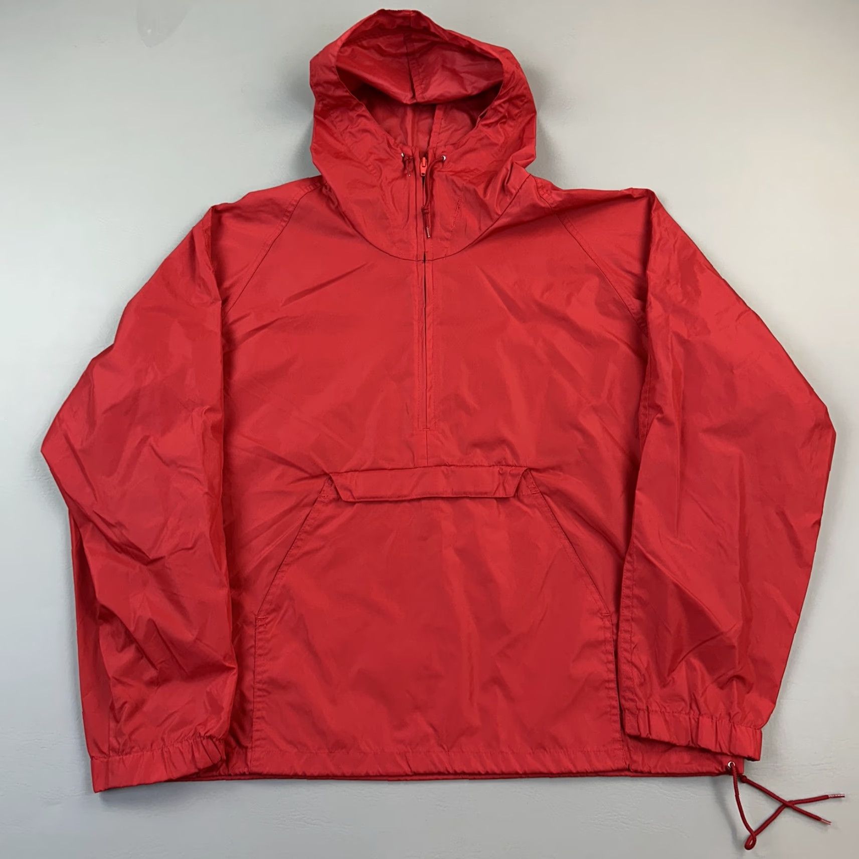 Vintage VINTAGE Woolrich Jacket Mens M Red 1/2 Zip Anorak Hiking 90s Woolen Mills Size US M / EU 48-50 / 2 - 2 Thumbnail