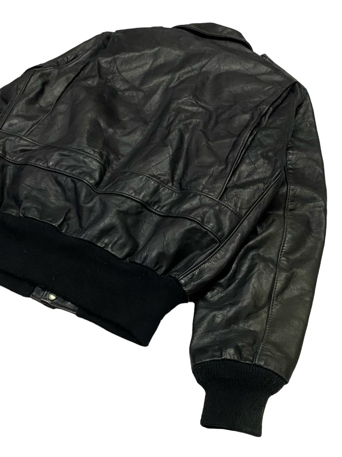 Schott Vintage Schott Leather A-2 Bomber Jacket Size US M / EU 48-50 / 2 - 23 Thumbnail
