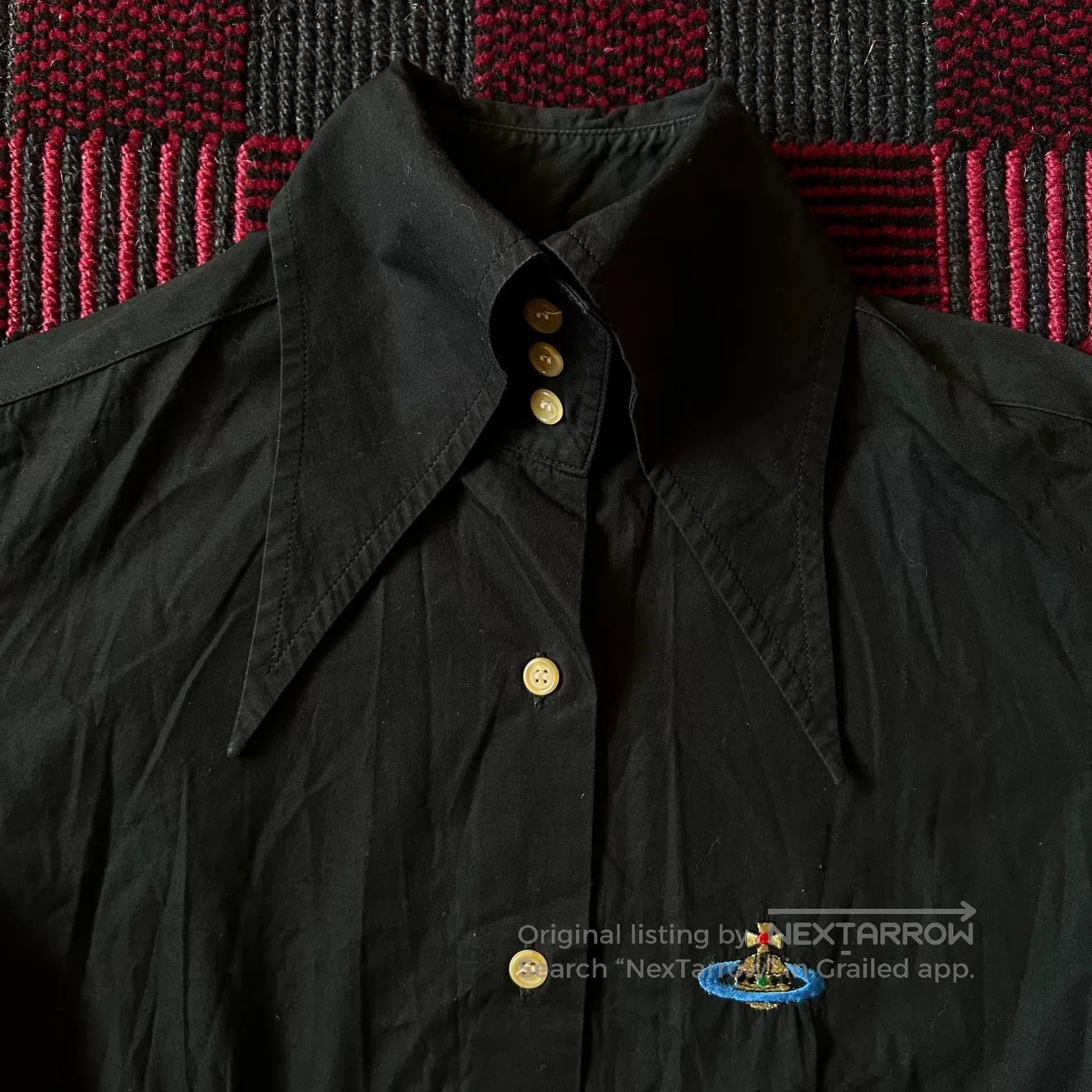 Vivienne Westwood vintage vivienne westwood oversized collar shirt. Size M / US 6-8 / IT 42-44 - 5 Thumbnail