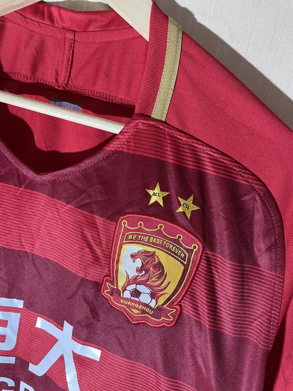 Vintage Guangzhou streetwear soccer t shirt Size US L / EU 52-54 / 3 - 5 Thumbnail