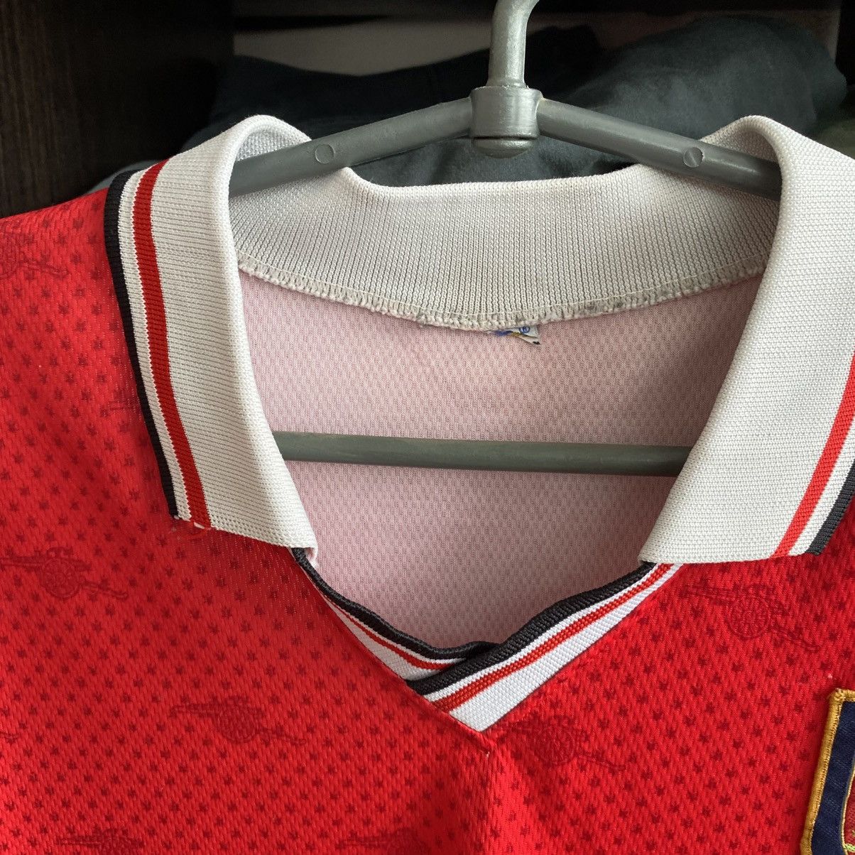 Vintage Vintage Arcenal JVC 1990’s graphic home jersey Size US XL / EU 56 / 4 - 6 Thumbnail