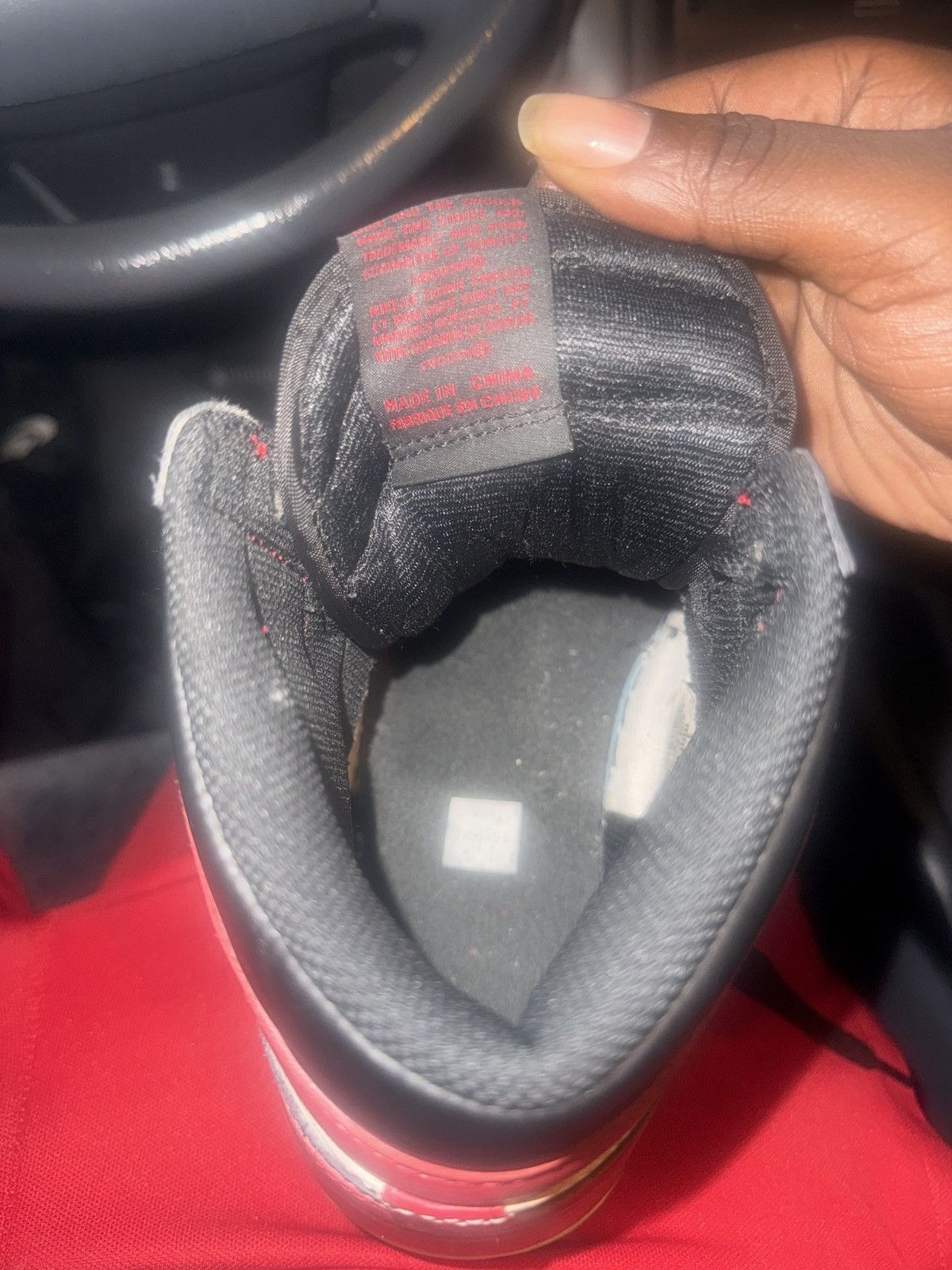 Jordan Brand × Nike OG Bred Toe Jordan 1’s Size US 10 / EU 43 - 9 Thumbnail