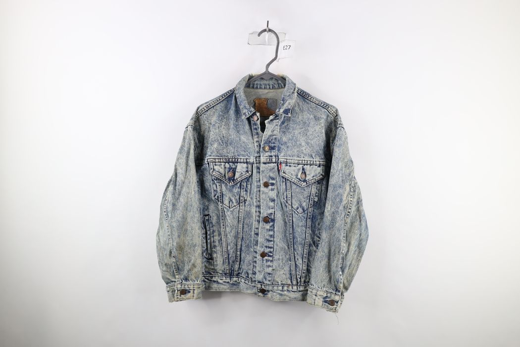 Vintage Levi's Acid Wash Denim Jacket Urban Outfitters New, 44% OFF