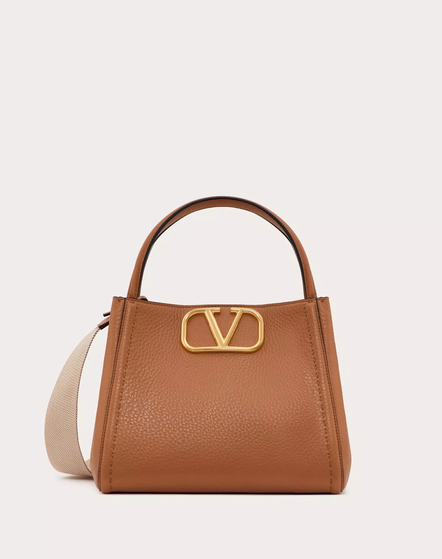 Valentino o1s22i1n0924 Size: OS / Alltime Purse Tote Handbag in Brown Size ONE SIZE - 1 Thumbnail