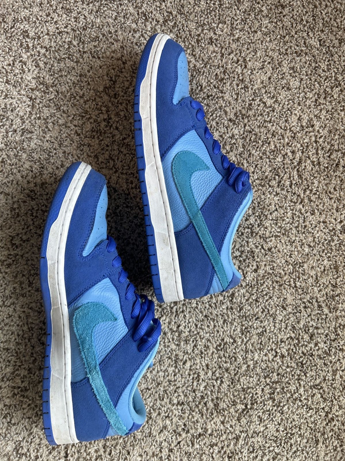 image of Nike Sb Dunk Low Pro Fruity Pack Blue Raspberry Shoes, Men's (Size 10)
