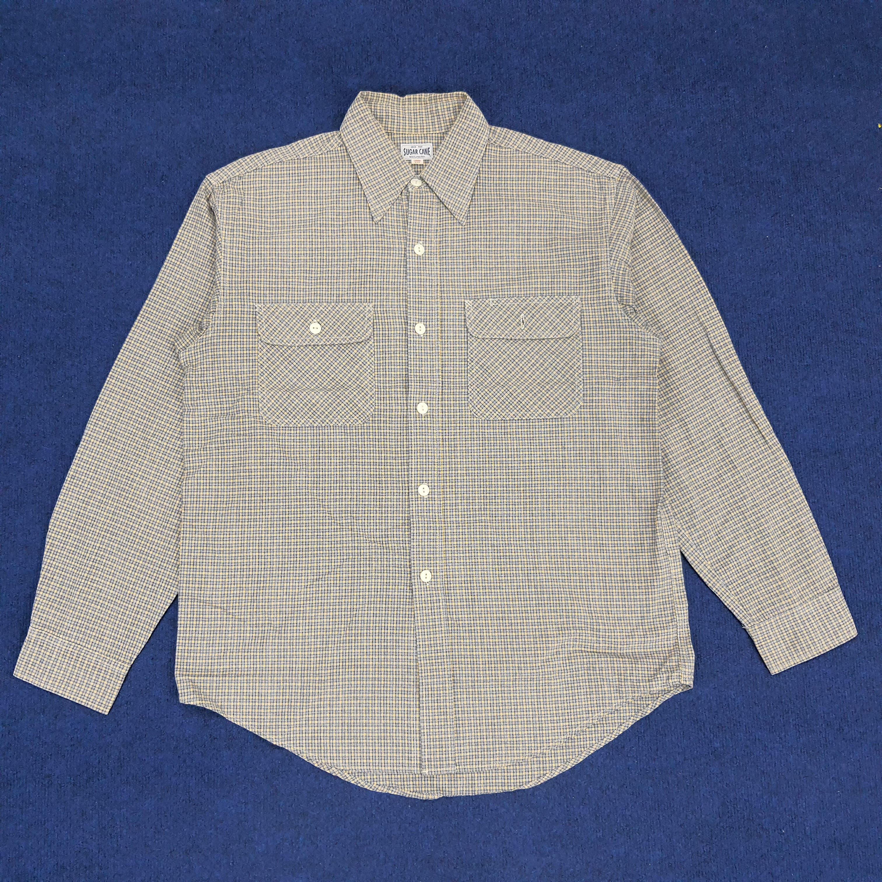 Sugar Cane × Vintage Vintage Sugar Cane Button Up Shirt Size US L / EU 52-54 / 3 - 1 Thumbnail