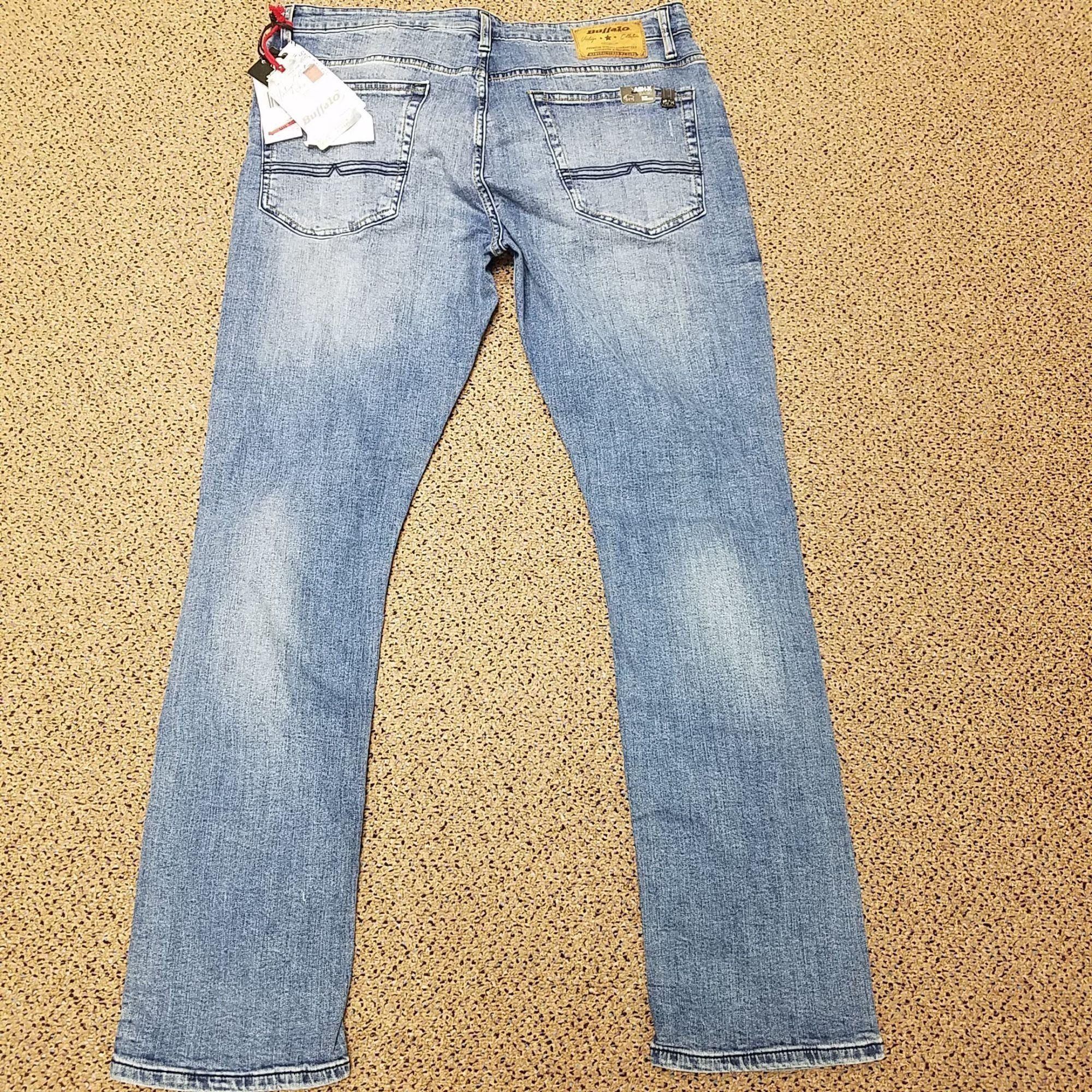 Buffalo David Bitton Buffalo David Bitton Mens Slim Stretch Jeans 34x32 Size US 34 / EU 50 - 4 Thumbnail