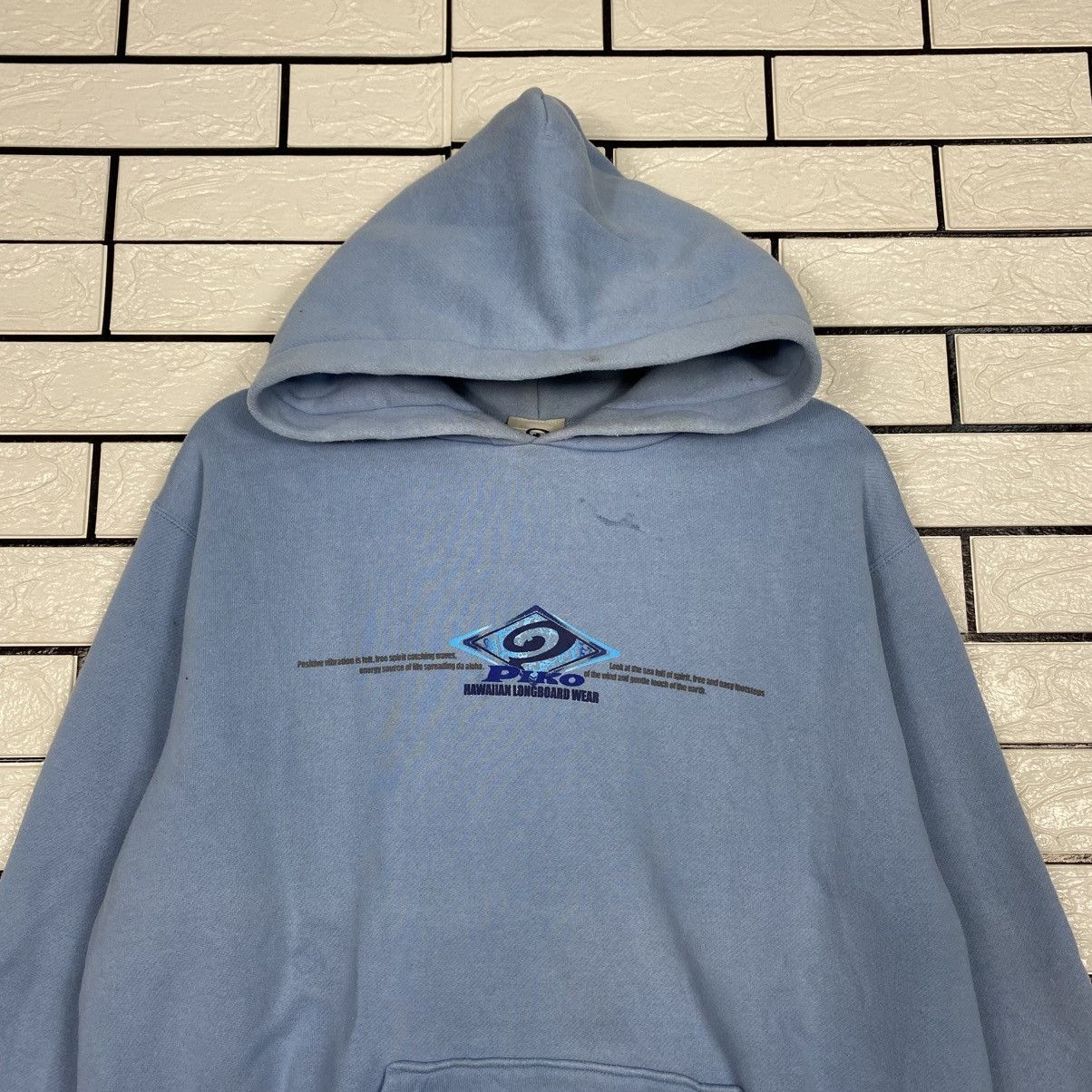 Japanese Brand 📌Vintage Hoodie Pull Over Piko Hawaii big Logo Size US L / EU 52-54 / 3 - 4 Thumbnail