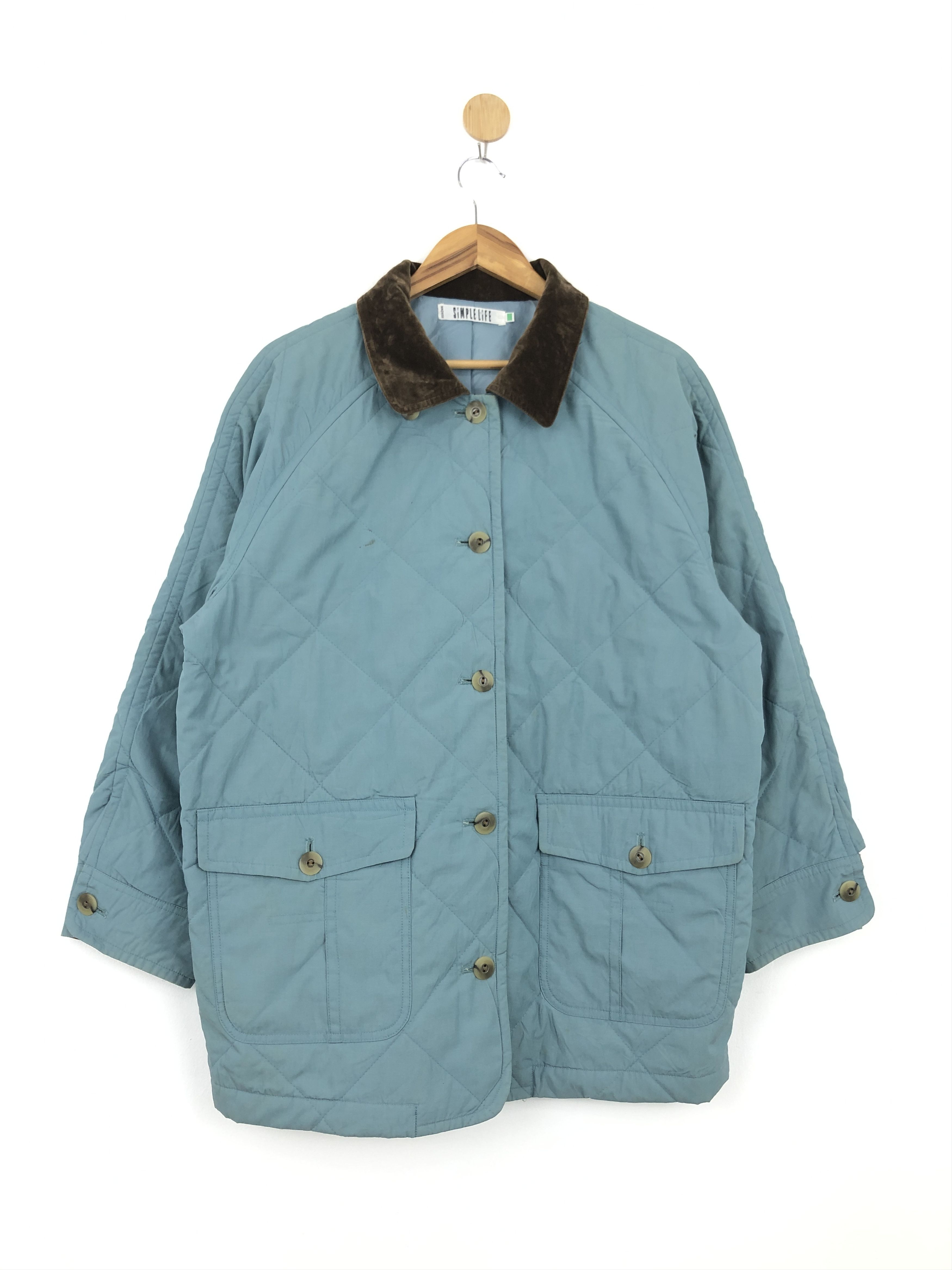 Japanese Brand × Vintage Vintage Japanese Brand Quilted Button Up Jacket Size US M / EU 48-50 / 2 - 2 Thumbnail