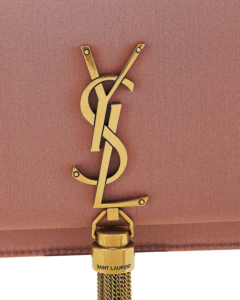 Saint Laurent Paris o1s1wg111225 742833 Size: OS / Kate Mini Bag in Dragee Size ONE SIZE - 7 Thumbnail
