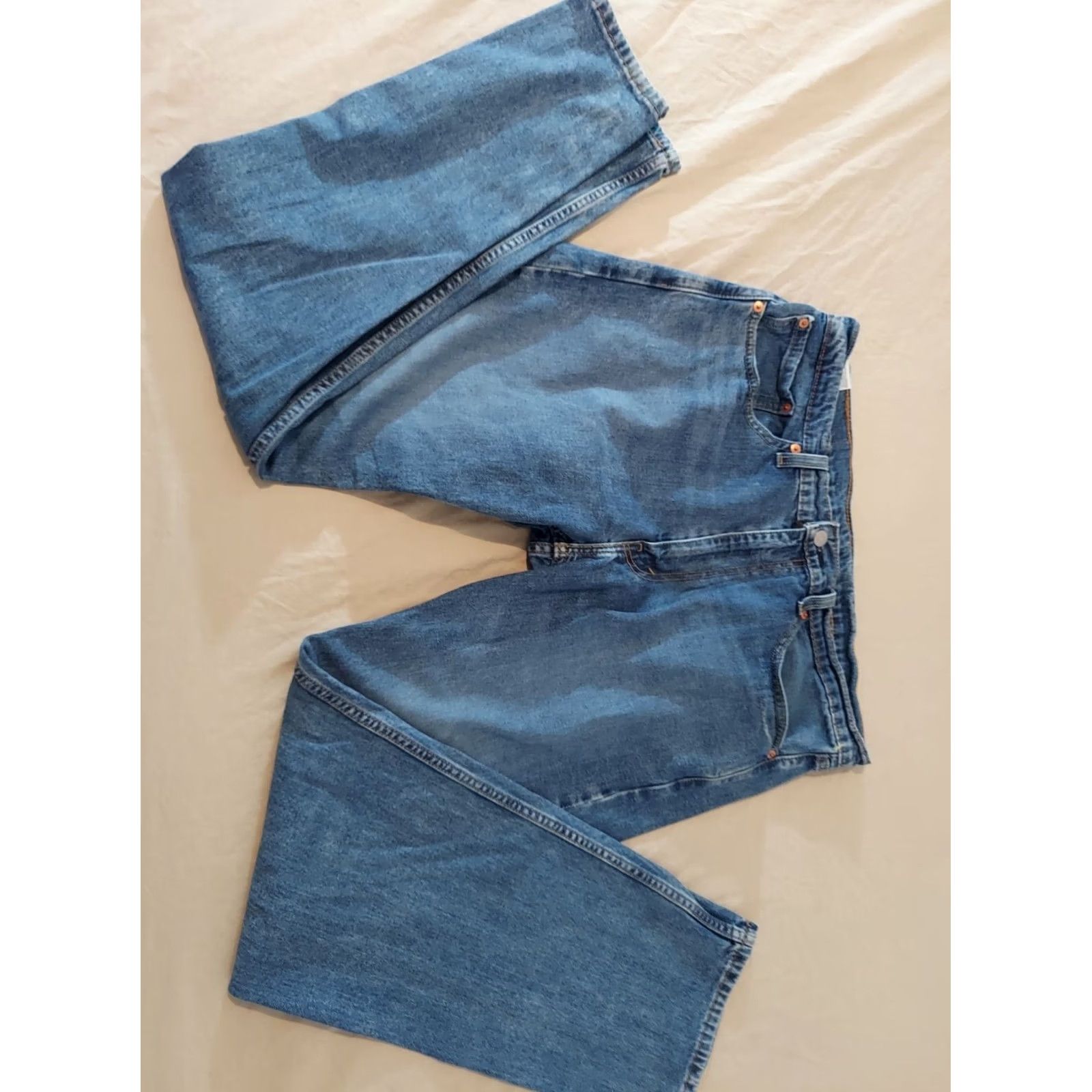 Levi's Levi'S Mens 36x32 Blue Denim Jeans Size US 36 / EU 52 - 5 Thumbnail