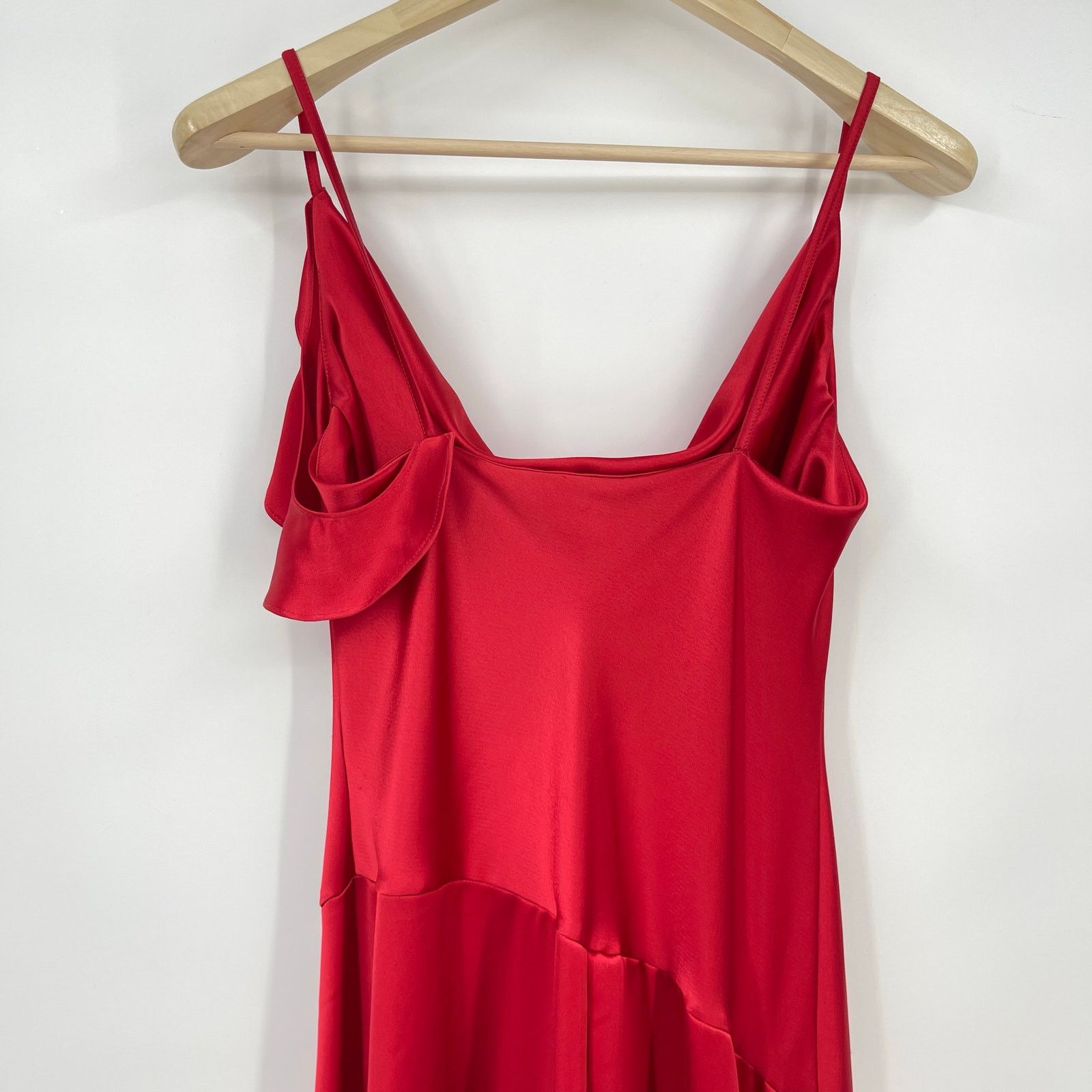 BIMBA Y LOLA Bimba y Lola x Palomo Spain | NWT Red Satin Maxi Dress M Size M / US 6-8 / IT 42-44 - 11 Thumbnail
