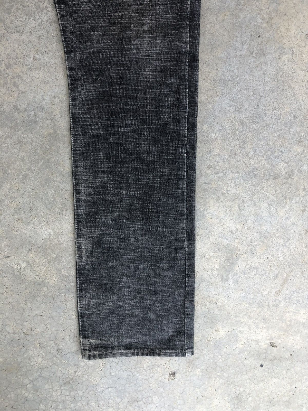 Japanese Brand Concave attempt Blanket Denim Distressed Jeans Size US 33 - 7 Thumbnail
