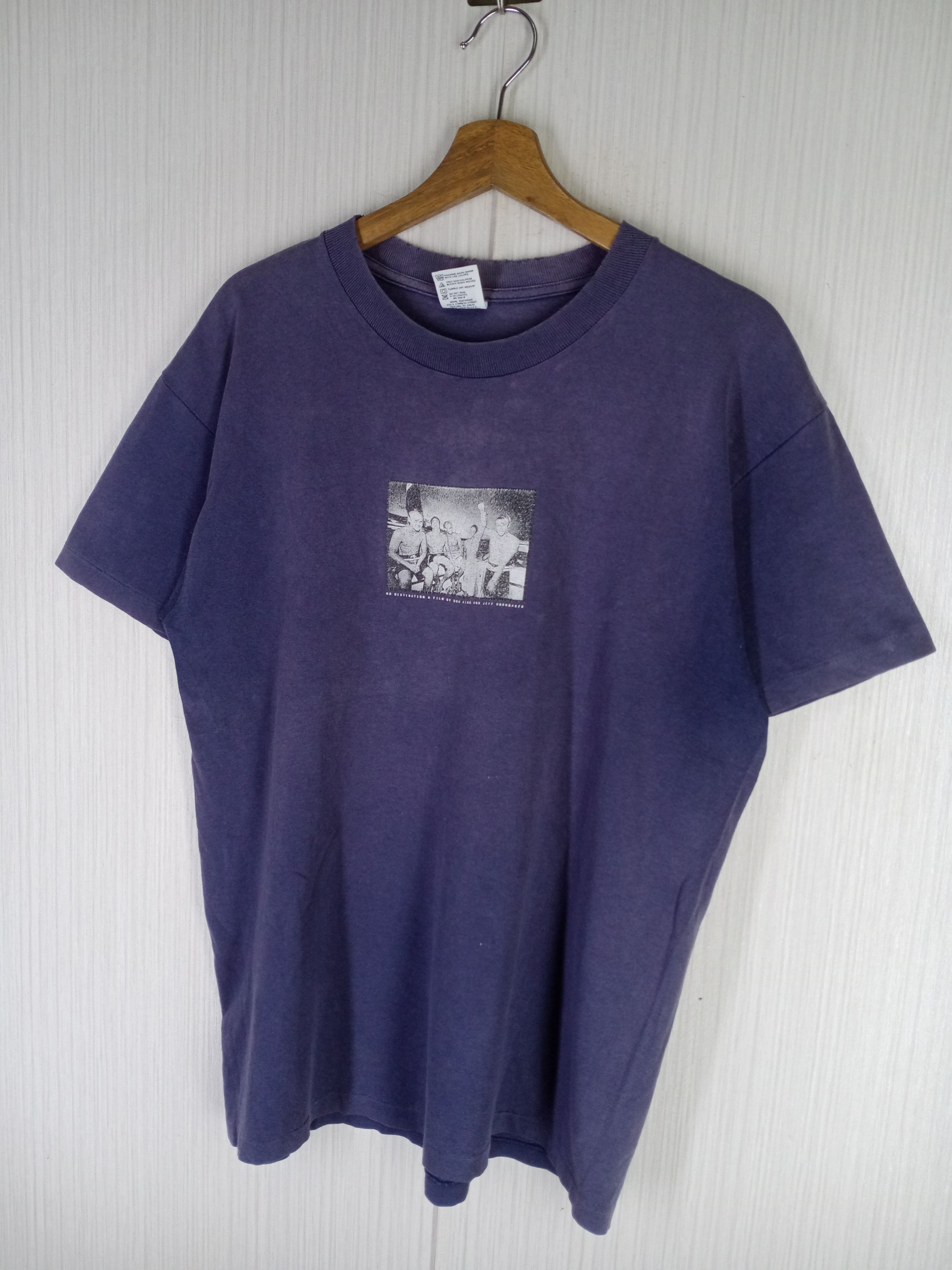 Vintage Rare Vintage 1998 No Destination Surf Movie Tshirt Size US L / EU 52-54 / 3 - 5 Thumbnail