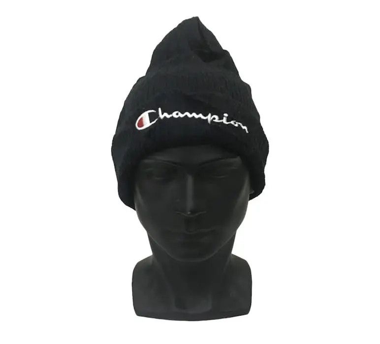 Champion × Vintage Champion Plain Beanie Hat Size ONE SIZE - 1 Thumbnail