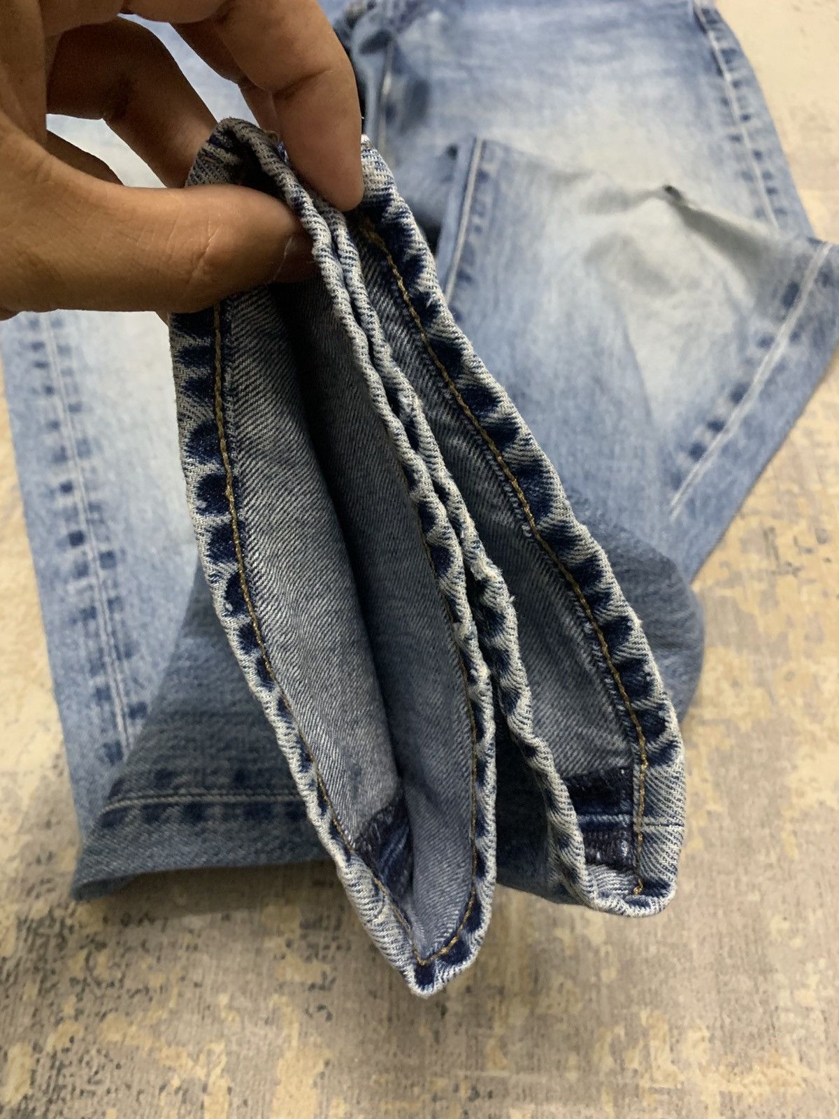 Japanese Brand Vintage Uniqlo Distressed Jeans Denim W30x31 Size US 30 / EU 46 - 6 Thumbnail