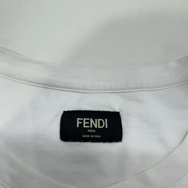 Fendi Fendi Men's Cotton Short Sleeve T-Shirt -2507 Size US M / EU 48-50 / 2 - 5 Thumbnail