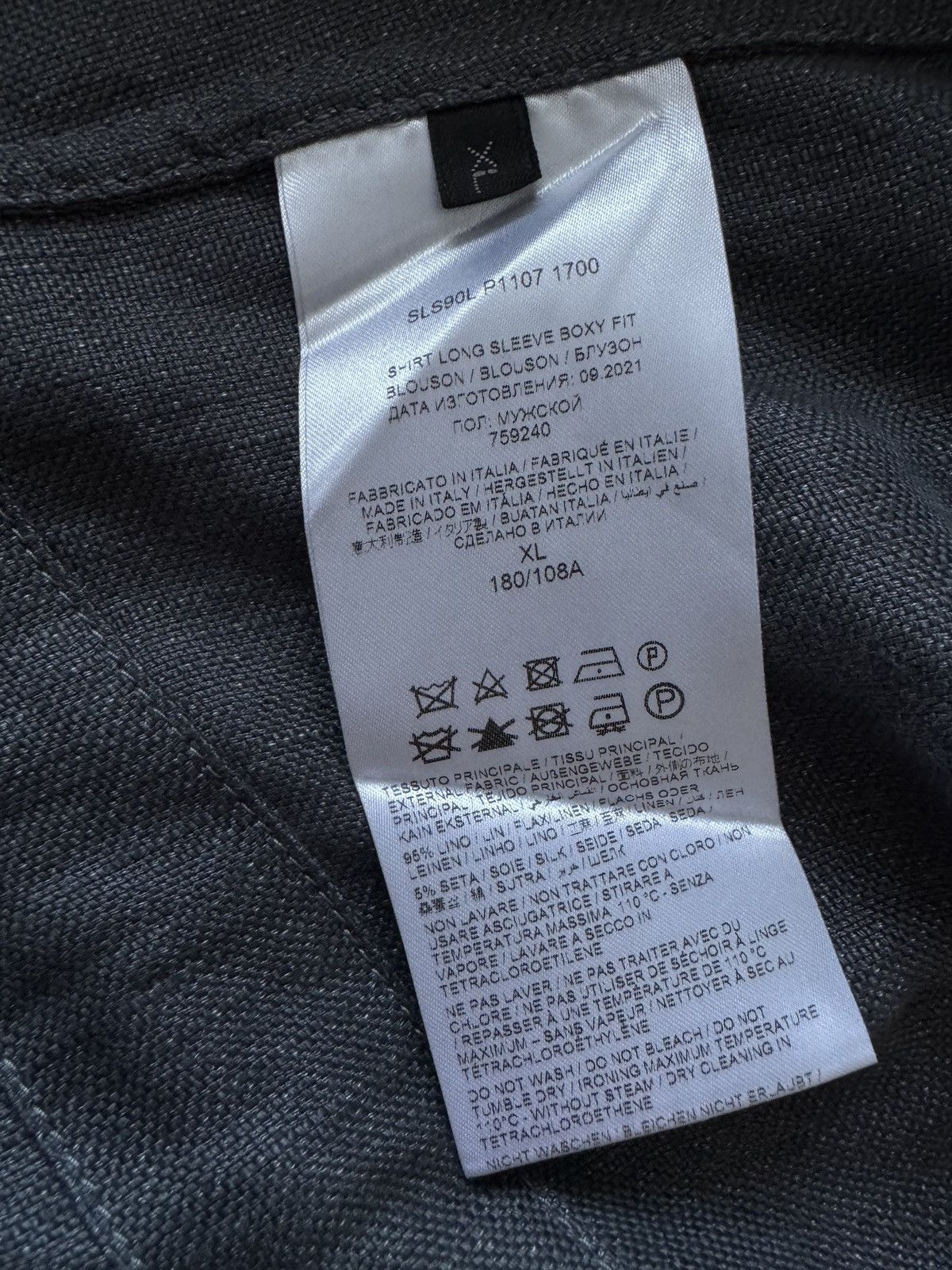 Brioni 🔥🔥 2700$ Brioni Linen And Silk Safary Jacket Size US XL / EU 56 / 4 - 11 Thumbnail