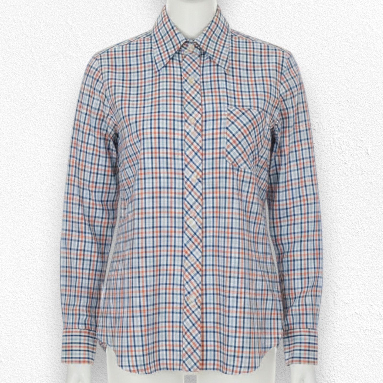 Vintage 1970s Vintage Plaid USA Disco Button Up Shirt Size Medium Size US M / EU 48-50 / 2 - 10 Thumbnail