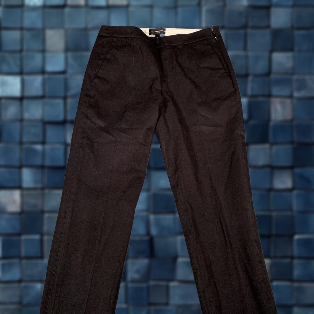 J.Crew J.Crew Pants Womens 2 Black Martie Bi-Stretch Slim Ankle Side Zip Work Dressy Size 26" / US 2 / IT 38 - 1 Thumbnail