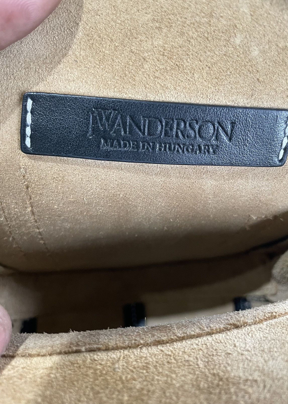 J.W.Anderson JW Anderson Cap Bag Medium Black | Grailed