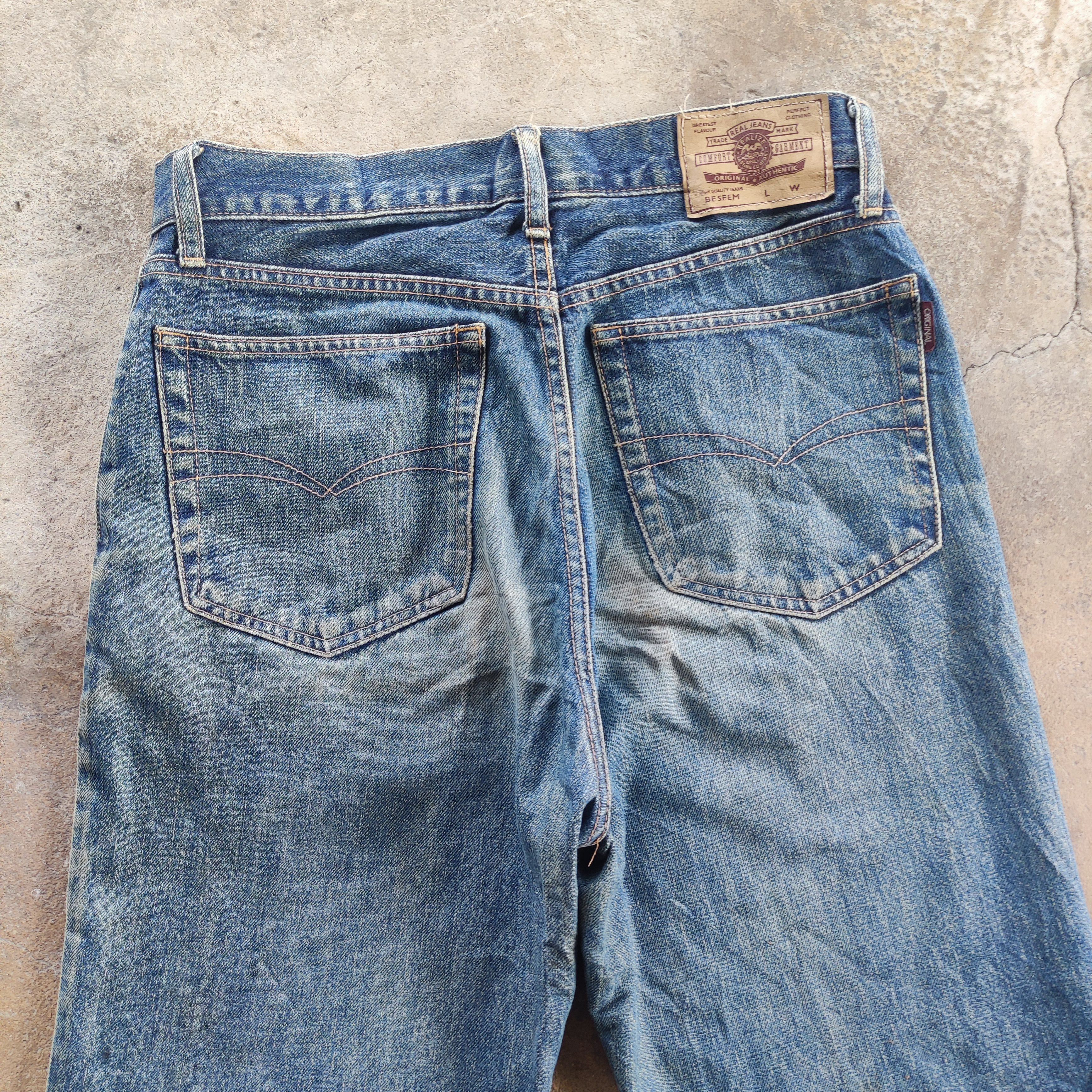 Japanese Brand Vintage Japanese Brand Real Jeans Faded Pants Size US 32 / EU 48 - 7 Thumbnail