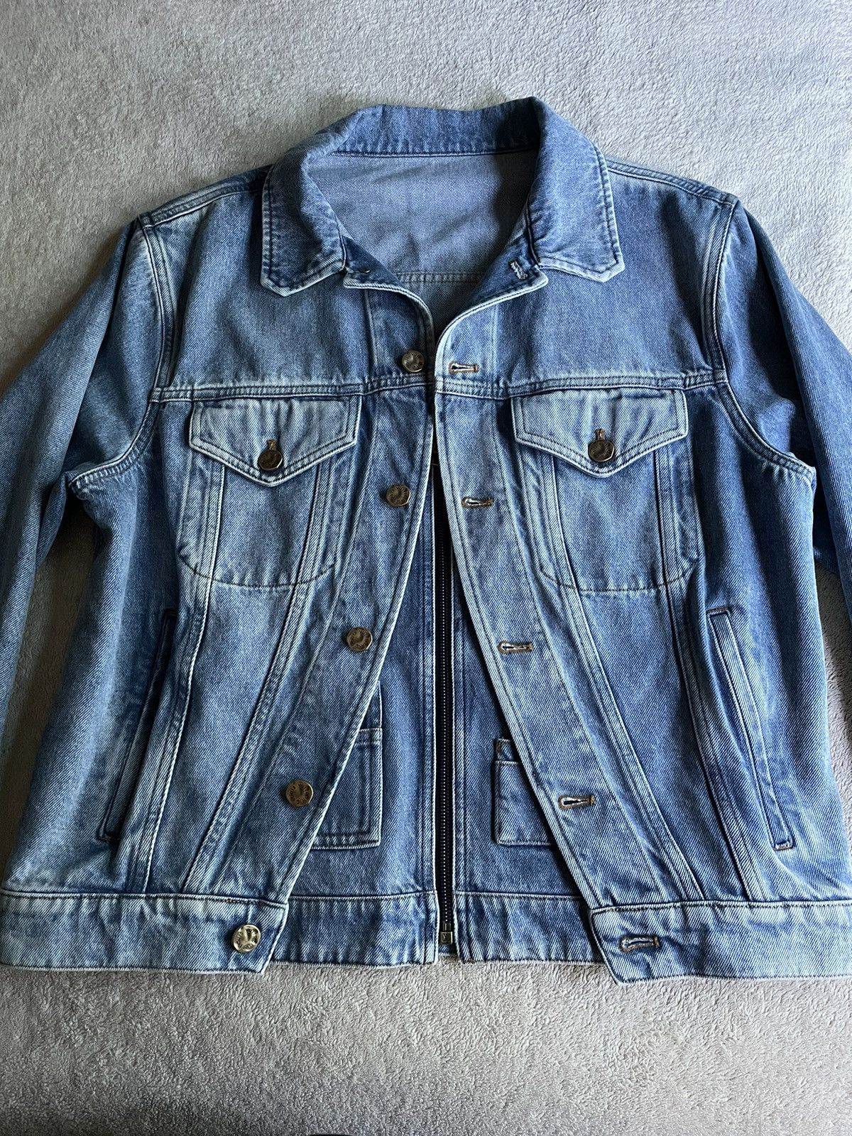 Louis Vuitton Louis Vuitton XIX Denim Jacket Size US L / EU 52-54 / 3 - 3 Thumbnail