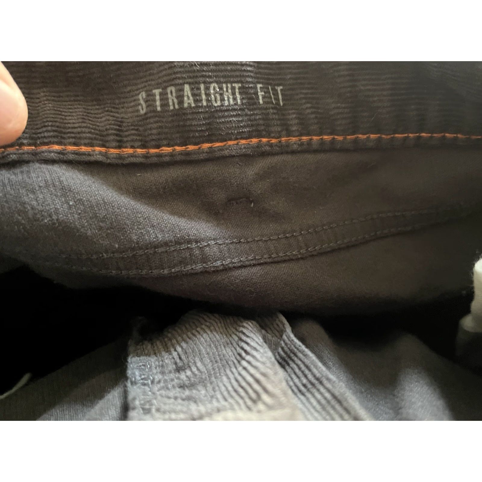 Dockers DOCKERS Straight Fit Corduroy Pants Black Classic Men’s 38W x 34L Size US 38 / EU 54 - 7 Thumbnail