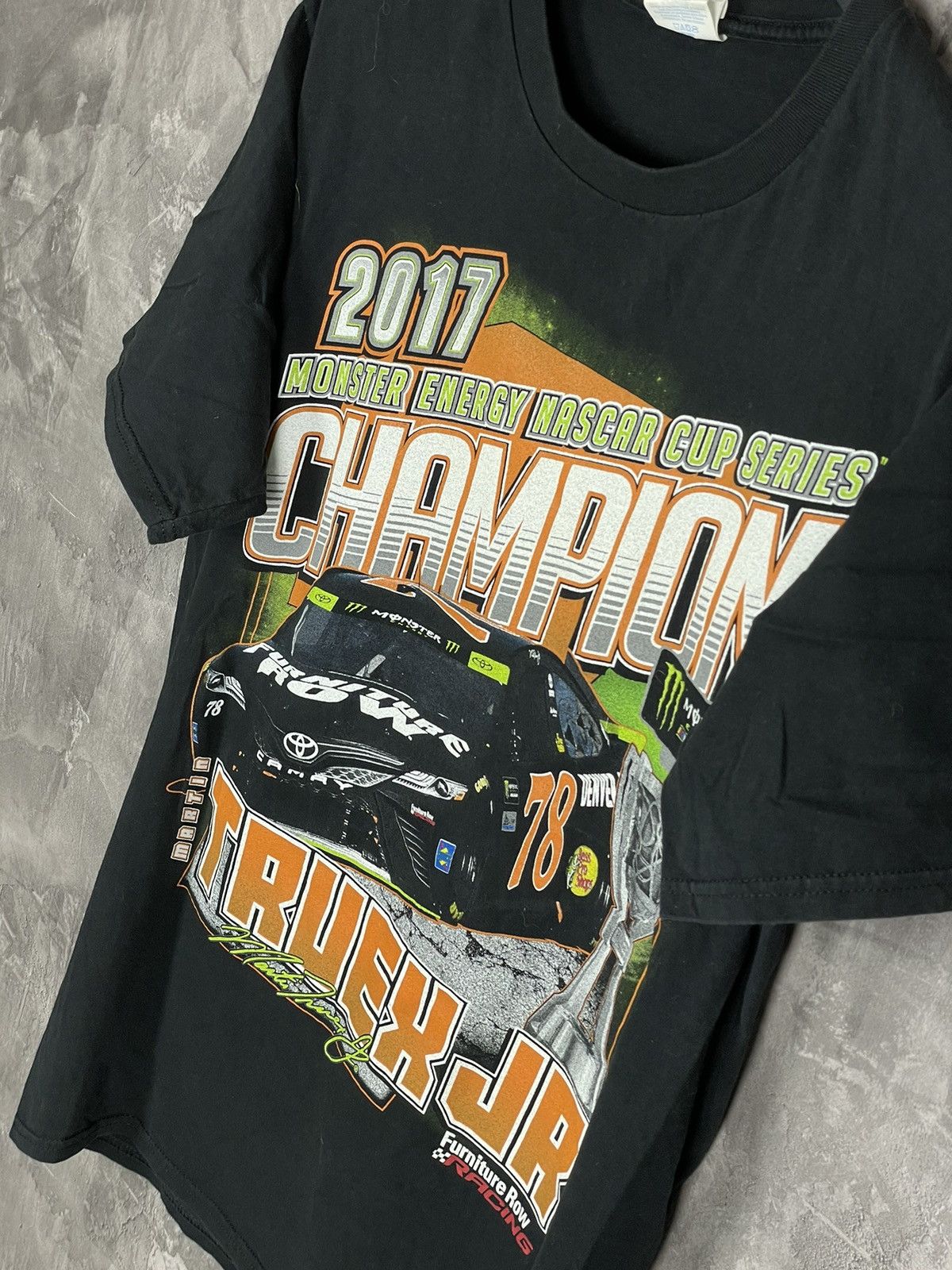 NASCAR × Vintage Crazy Y2K Monster Energy NASCAR Cup Series graphic tee Size US S / EU 44-46 / 1 - 7 Thumbnail